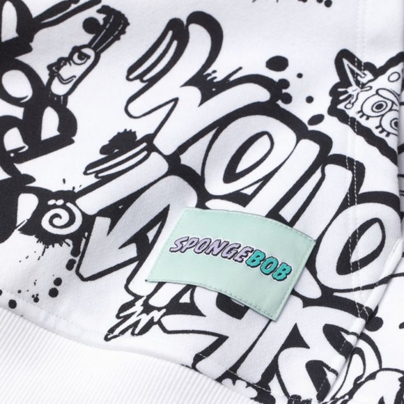 Nwot Oversized SpongeBob hoodie - Picture 2 of 5